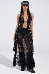 DANCE THE NIGHT AWAY LACE MAXI SKIRT