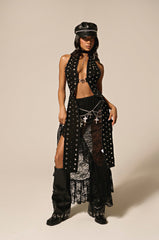 DANCE THE NIGHT AWAY LACE MAXI SKIRT