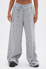 POPPING OFF WIDE LEG JOGGER