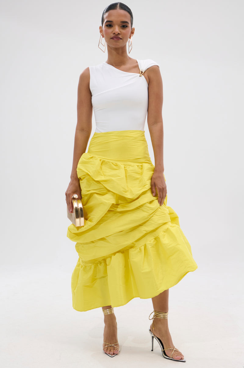 SUNSHINE MIDI SKIRT