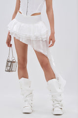 MERMAID TAIL MINI SKIRT