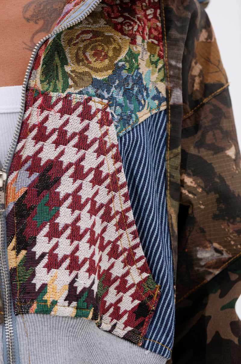 WILD AND FREE ZIP UP SWEATSHIRT