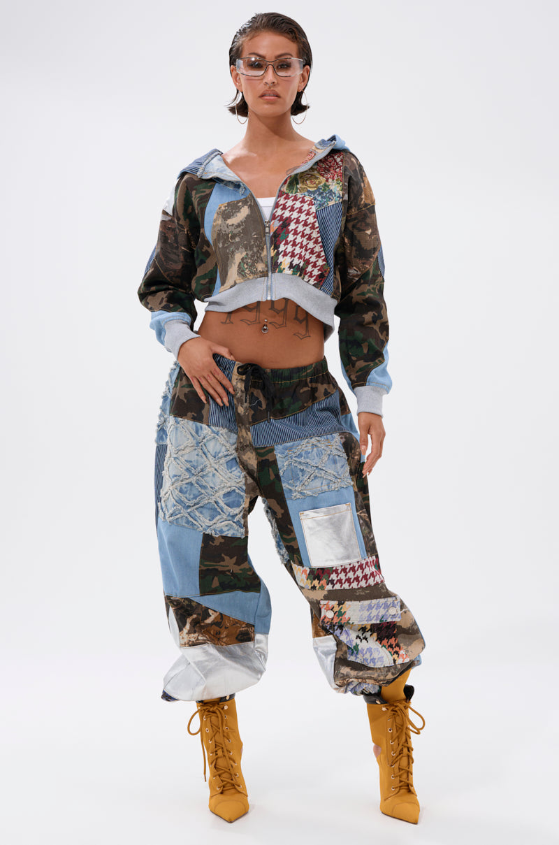 WILD AND FREE DENIM JOGGER