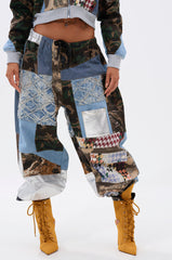 WILD AND FREE DENIM JOGGER