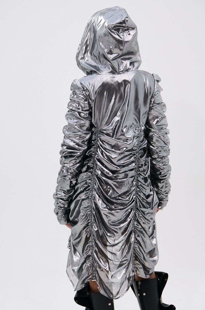 WAYS TO GO METALLIC ADJUSTABLE DRESS