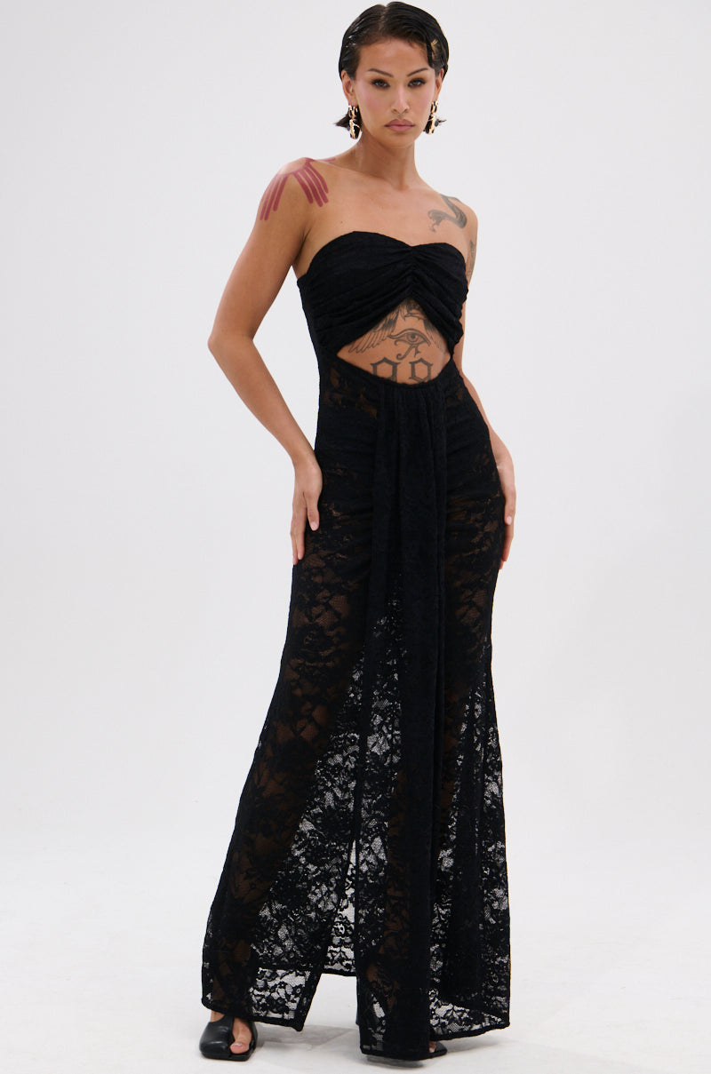 READY FOR A NIGHT OUT LACE MAXI DRESS