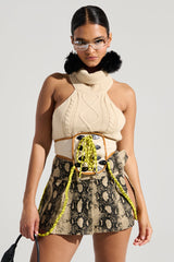 OUT OF HIS LEAGUE SLEEVELESS FASHION TOP