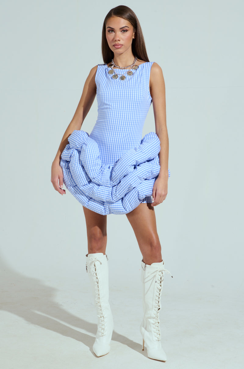 KEEP DREAMIN PLUSH MINI DRESS