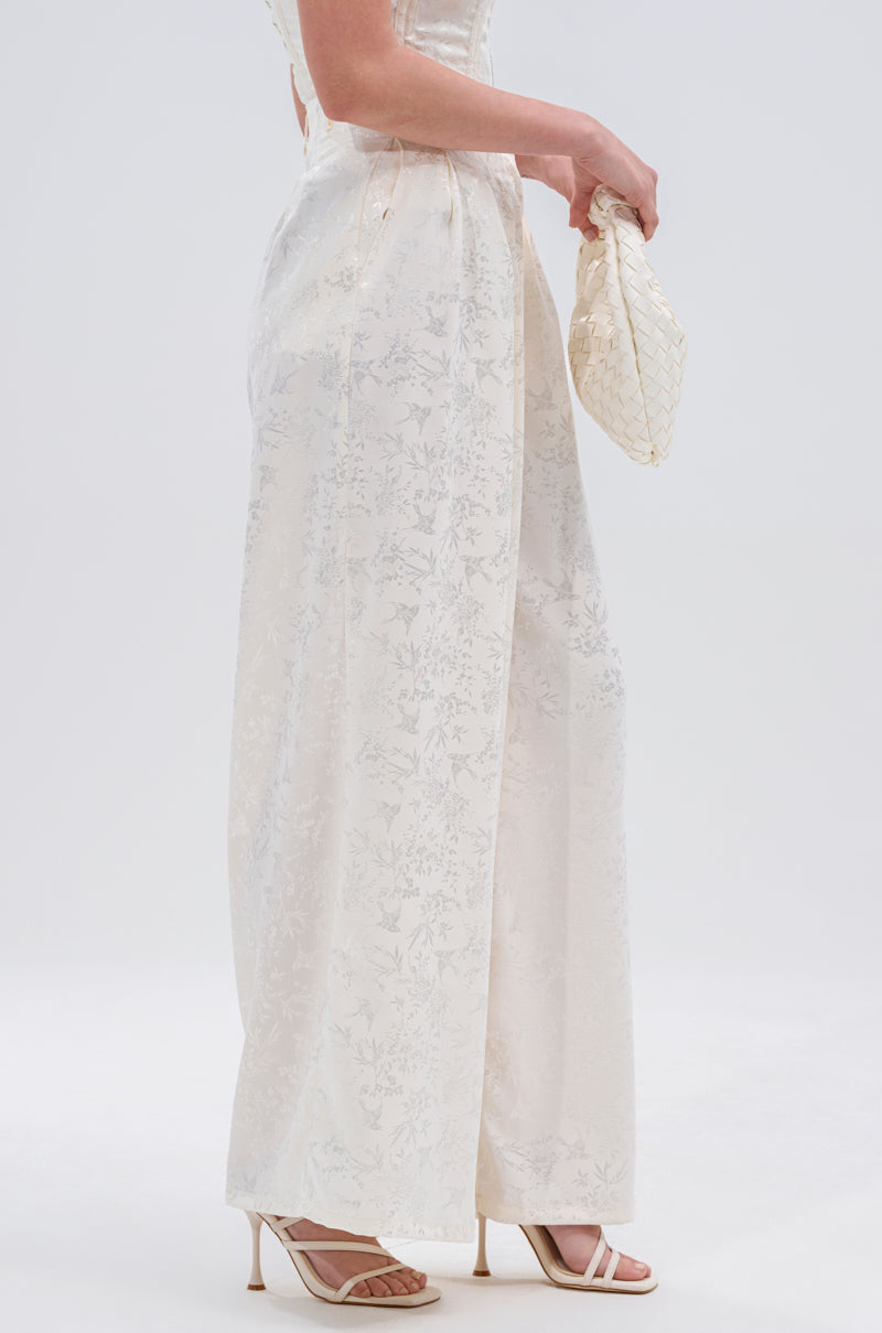 DAISY DOVE JACQUARD TROUSER