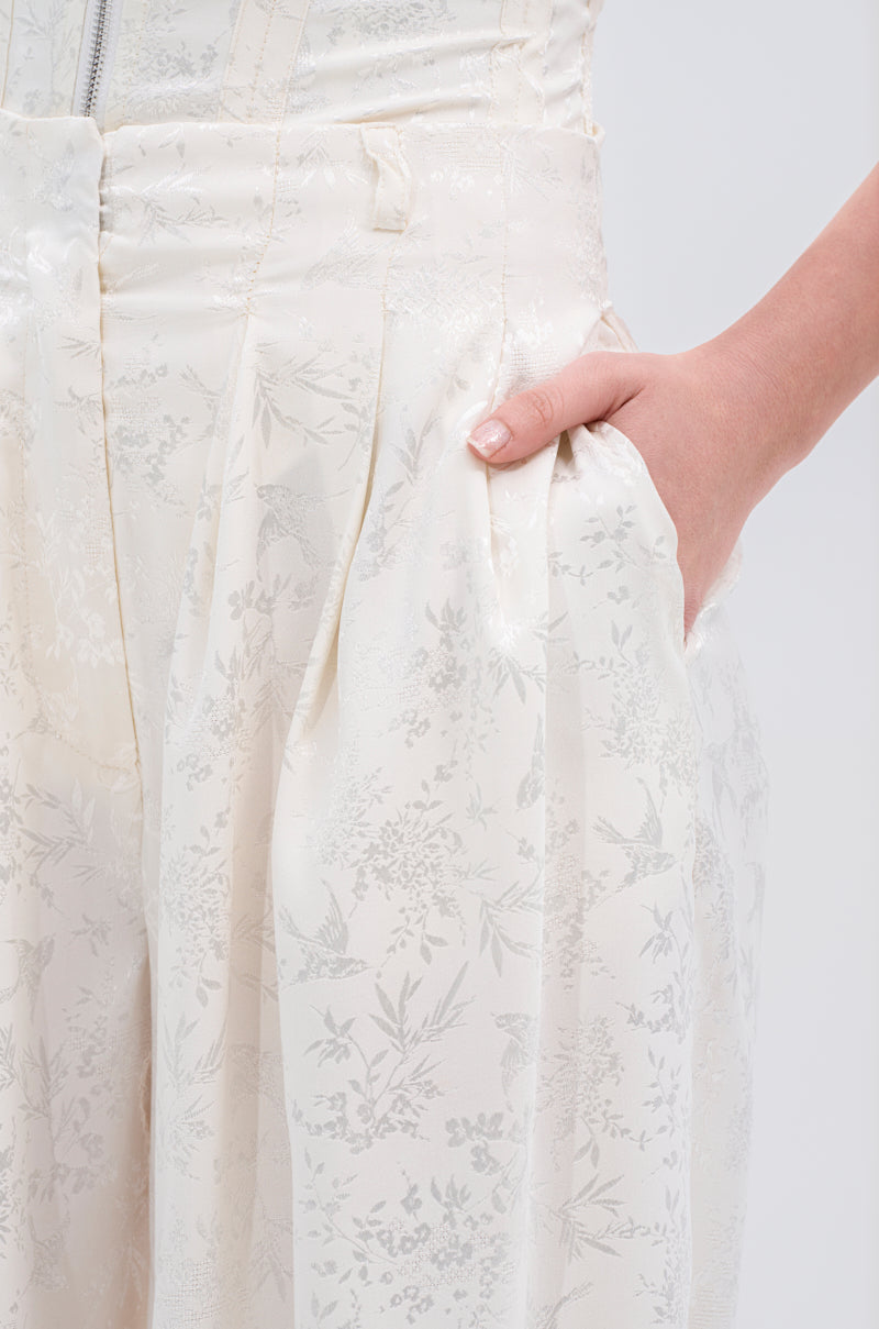 DAISY DOVE JACQUARD TROUSER