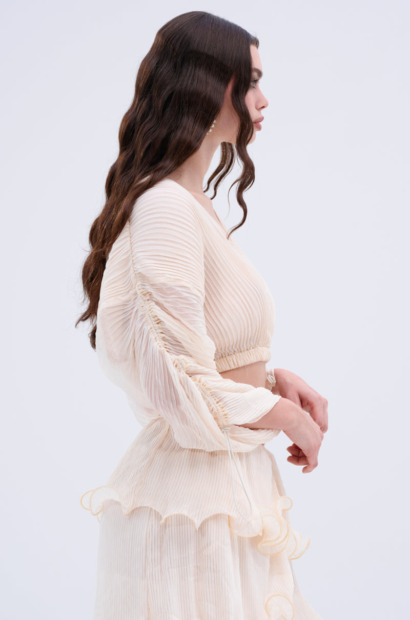 RUFFLE HEAVEN BLOUSE