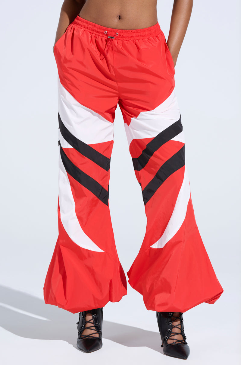 RED ALERT WINDBREAKER JOGGERS