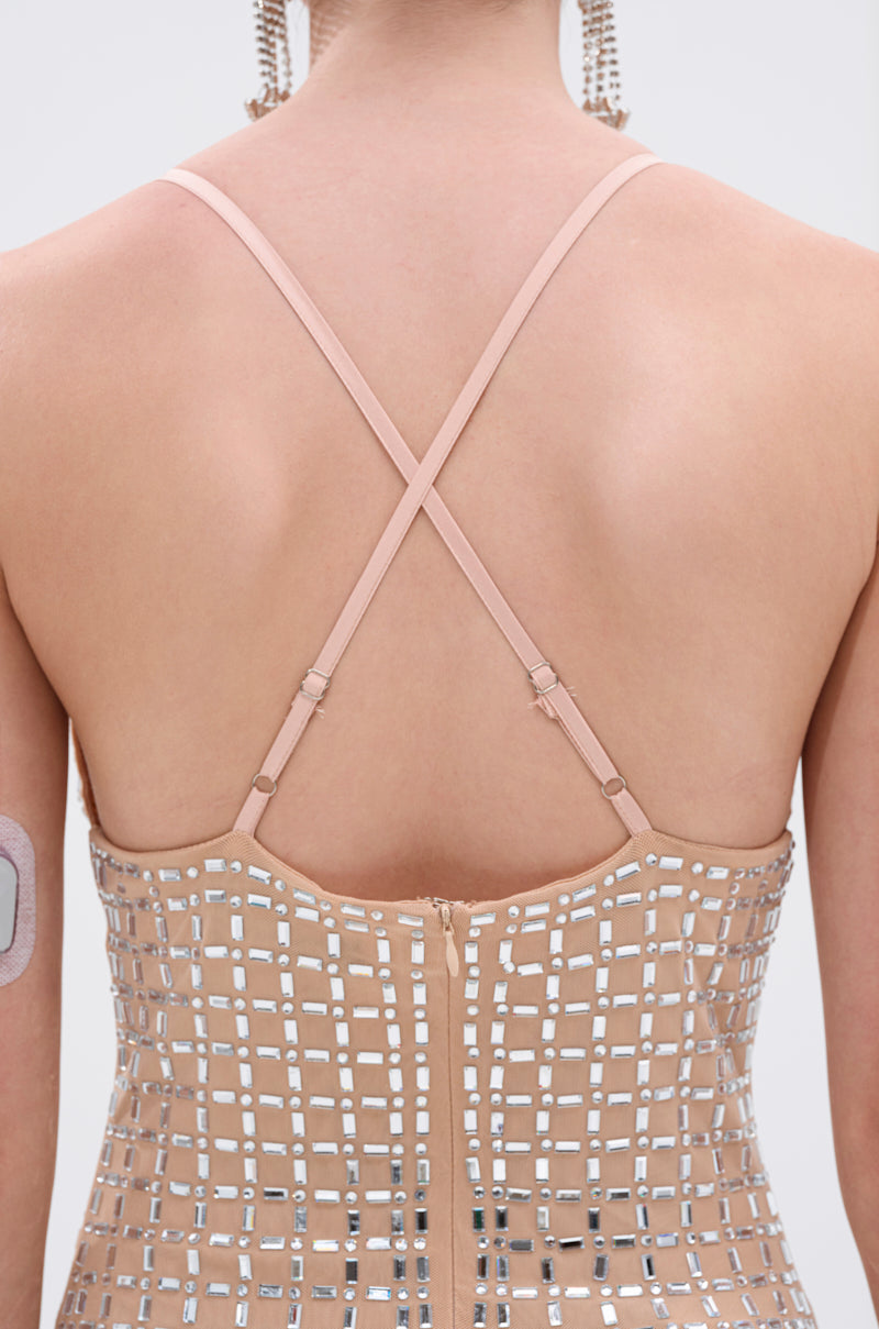 QUEEN OF EVERYTHING MIDI DRESS