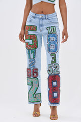 CHAMPION GRAPHIC DENIM PANT