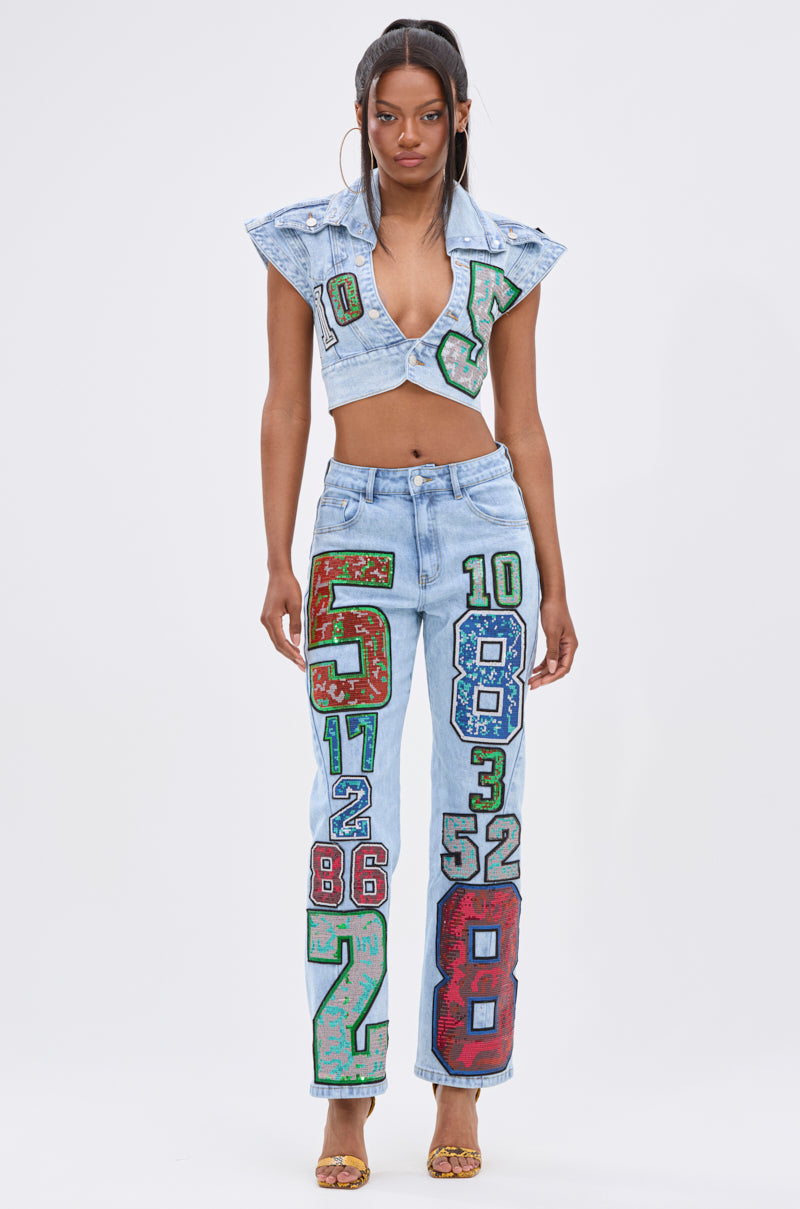 CHAMPION GRAPHIC DENIM PANT