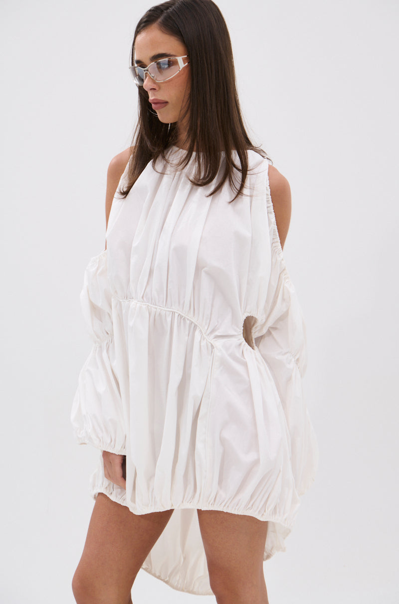 INSTA SAW IT FIRST ADJUSTABLE MINI DRESS