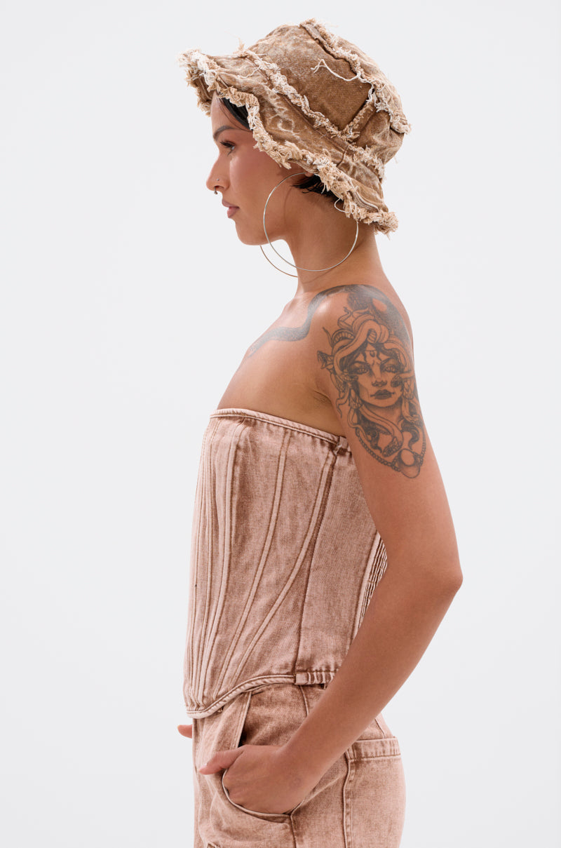 NEW ITEM DENIM CORSET