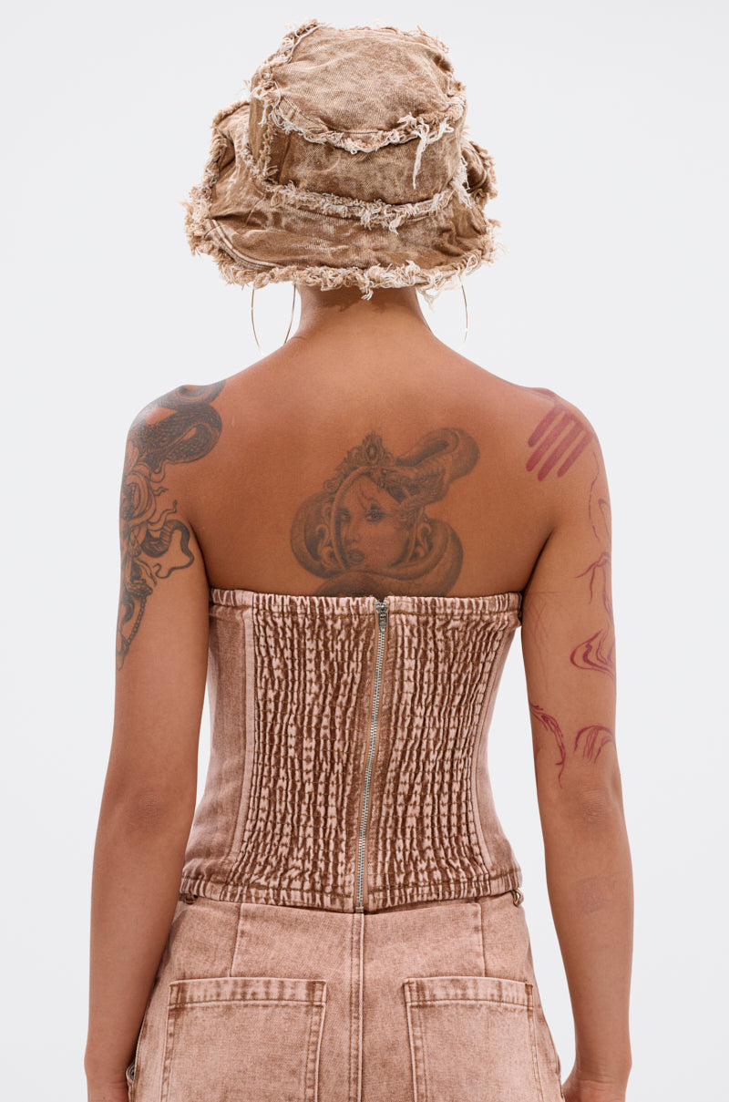 NEW ITEM DENIM CORSET