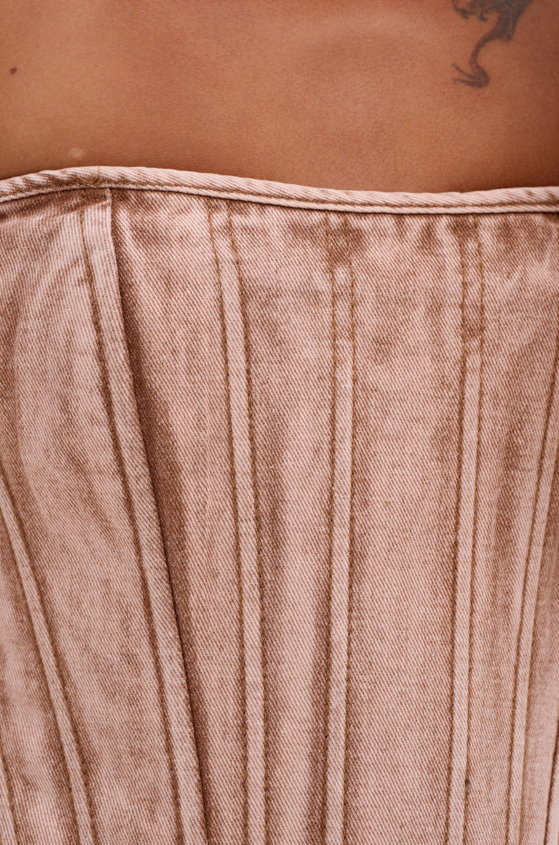 NEW ITEM DENIM CORSET