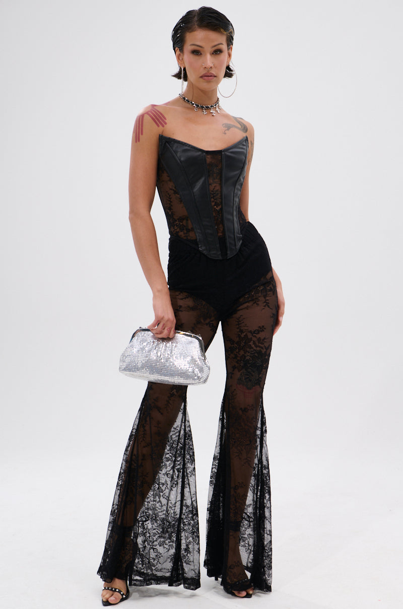 TOO GOOD FOR THIS LACE CORSET