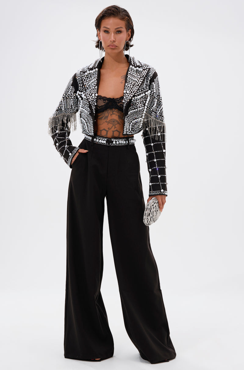 DIRTY MARTINI EMBELLISHED TROUSER