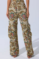 SHINE AWAY BROCADE TROUSER