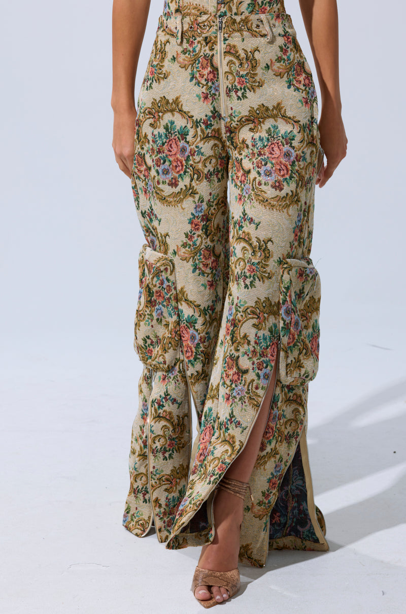 SHINE AWAY BROCADE TROUSER