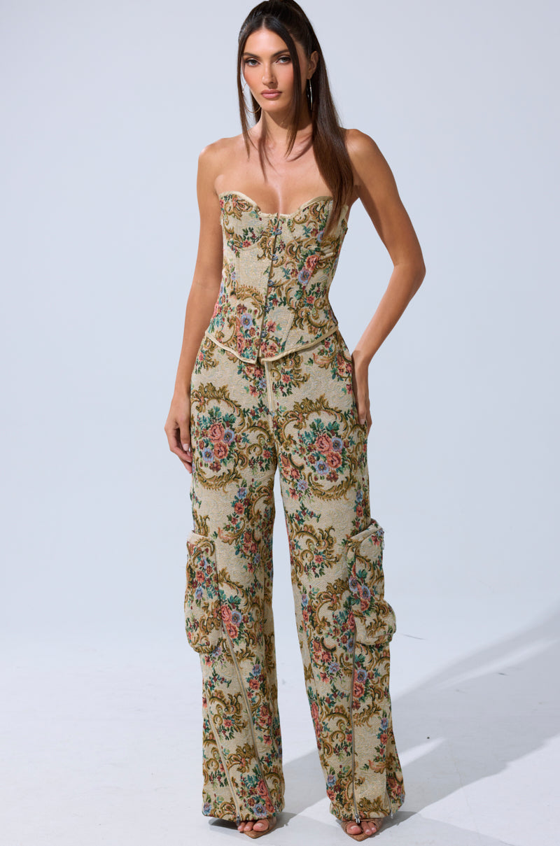 SHINE AWAY BROCADE TROUSER