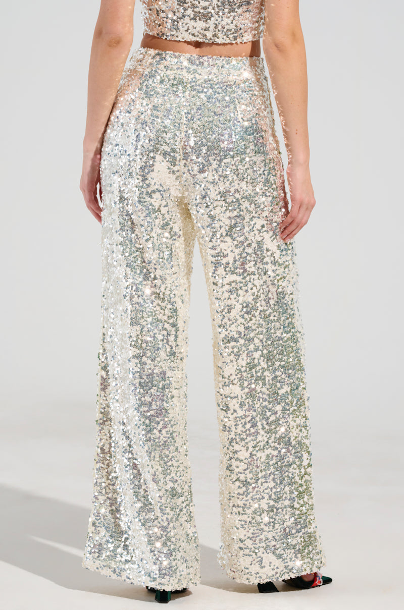 STAR OF THE SHOW SEQUIN TROUSER
