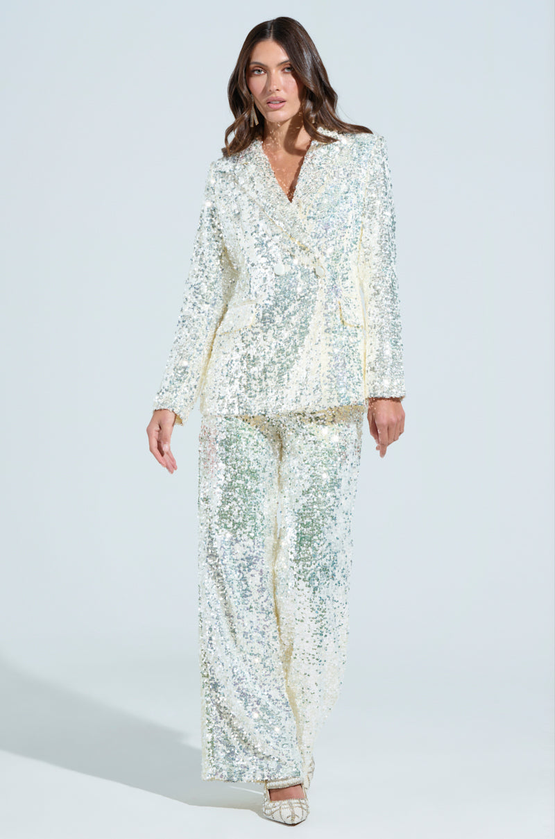 STAR OF THE SHOW SEQUIN BLAZER