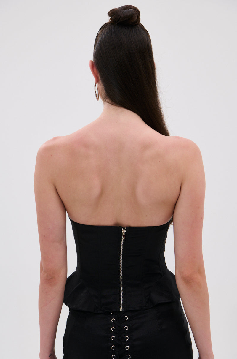 LADY LUX PEPLUM CORSET