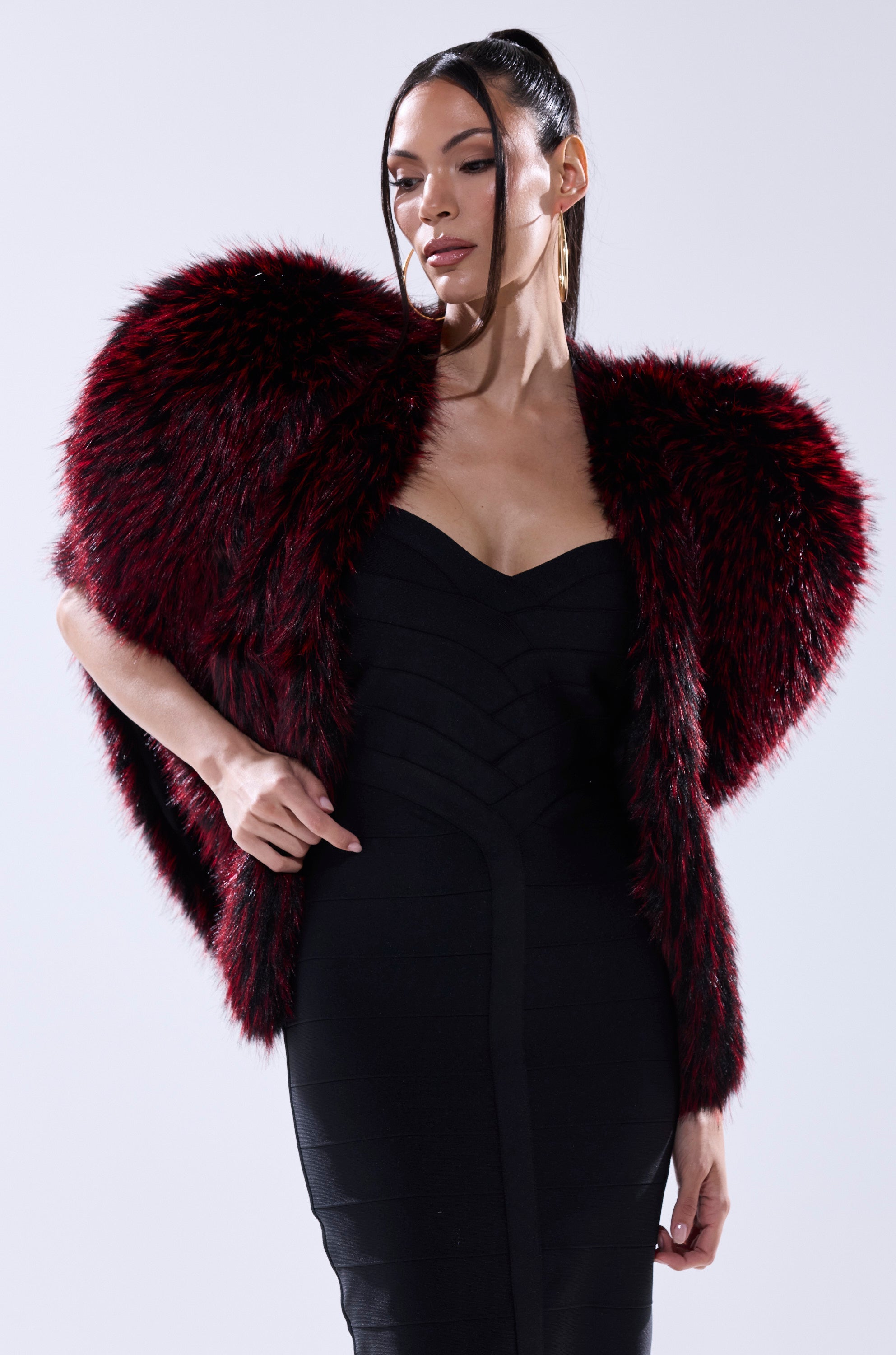 STAR CROSSED LOVER FAUX FUR VEST