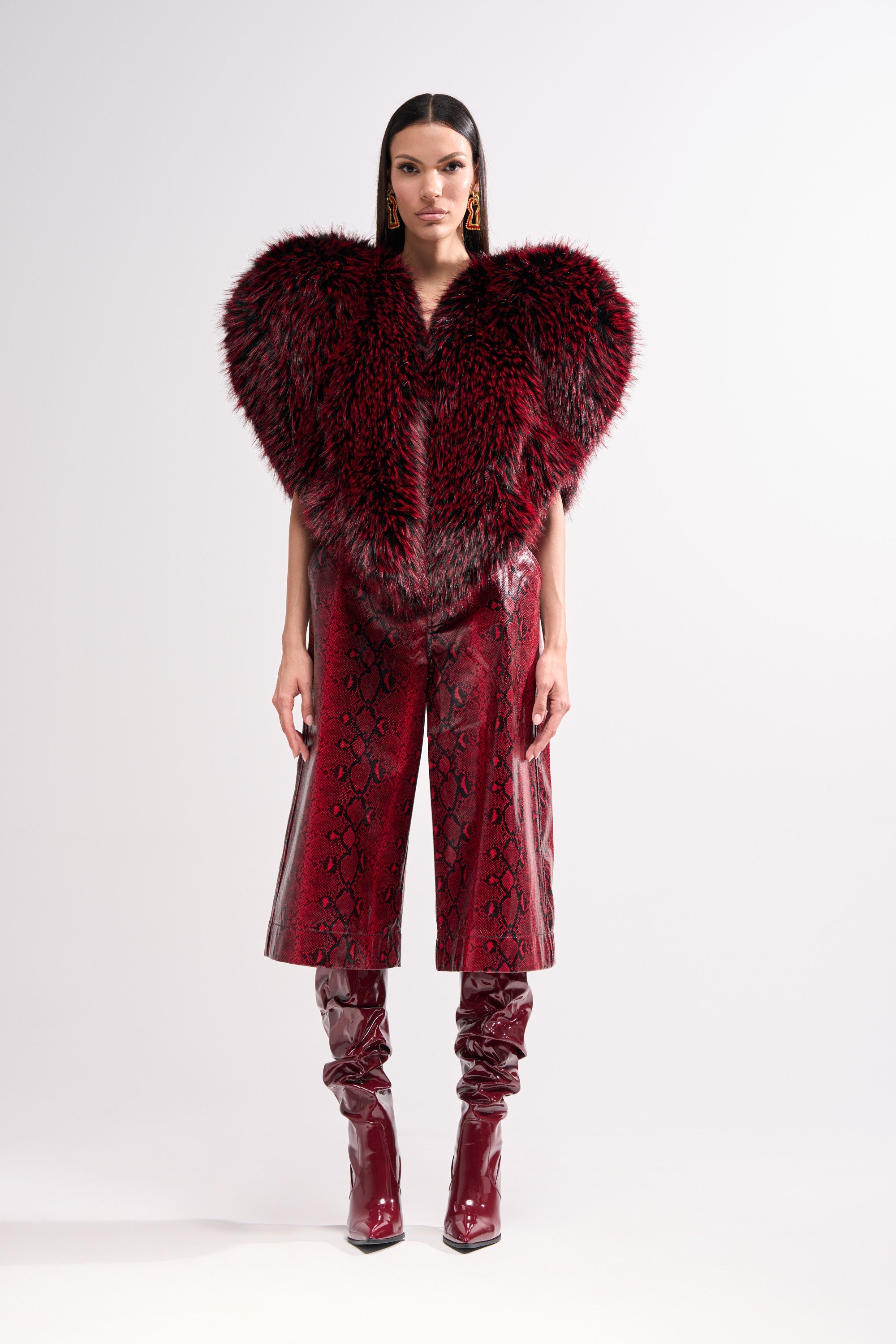 STAR CROSSED LOVER FAUX FUR VEST