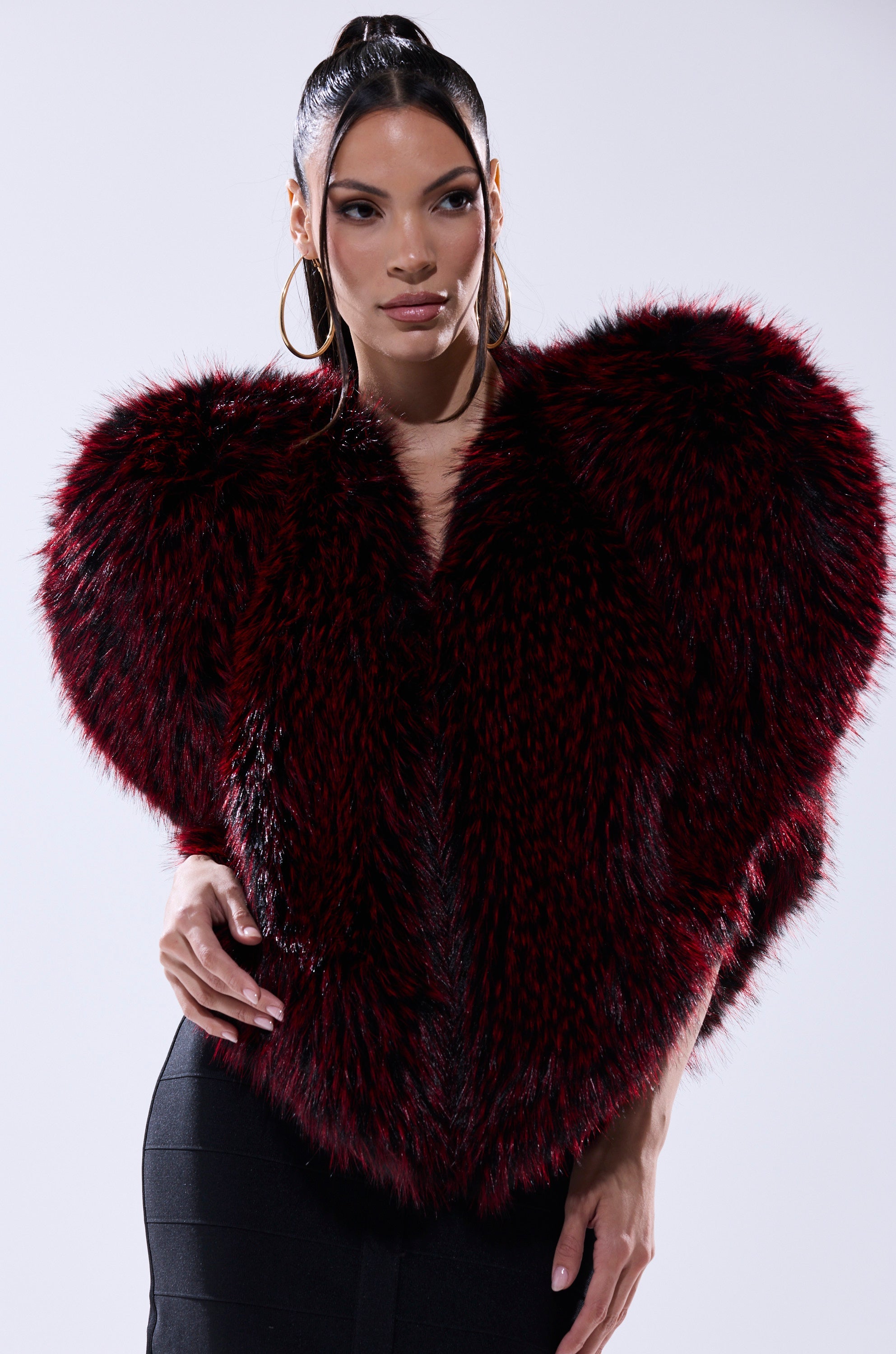 STAR CROSSED LOVER FAUX FUR VEST