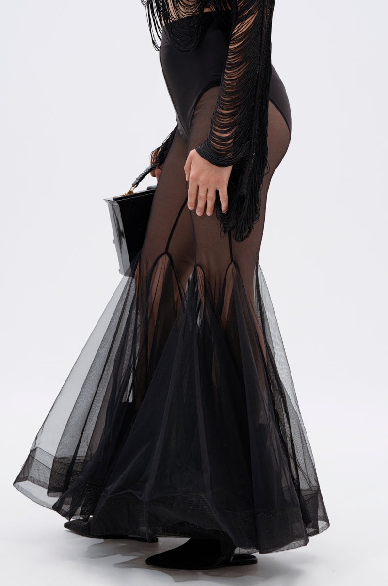 IT ONLY GETS BETTER MESH FLARE LEGGING