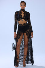 LAY IT LOW LACE MAXI DRESS