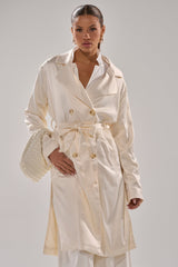 BELLISSIMA SATIN TRENCH
