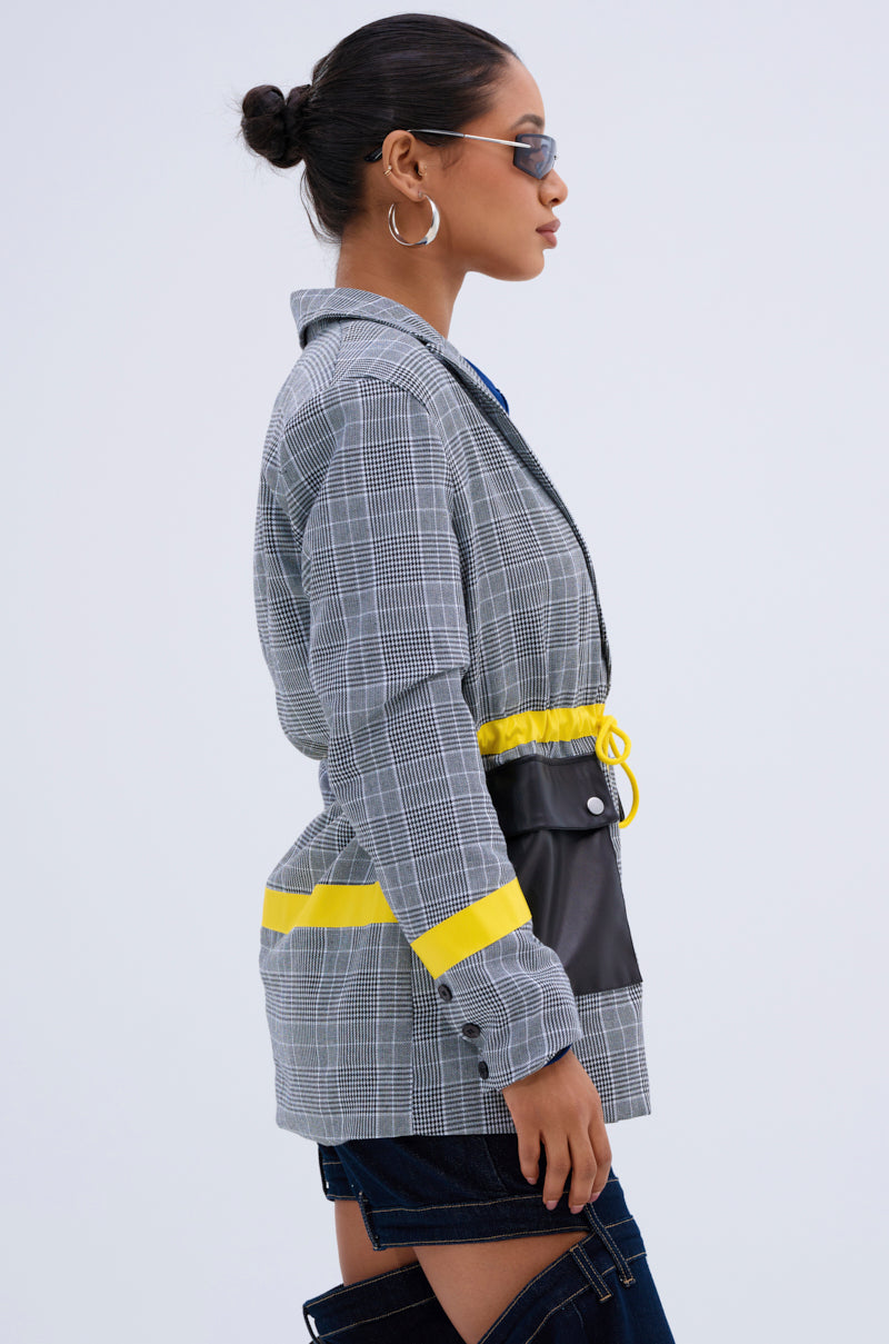 BE ABOUT IT PATCH BLAZER