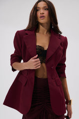 THE BLUEPRINT ASYMMETRICAL BLAZER