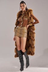 GOOD OMEN FUR TRIM VEST