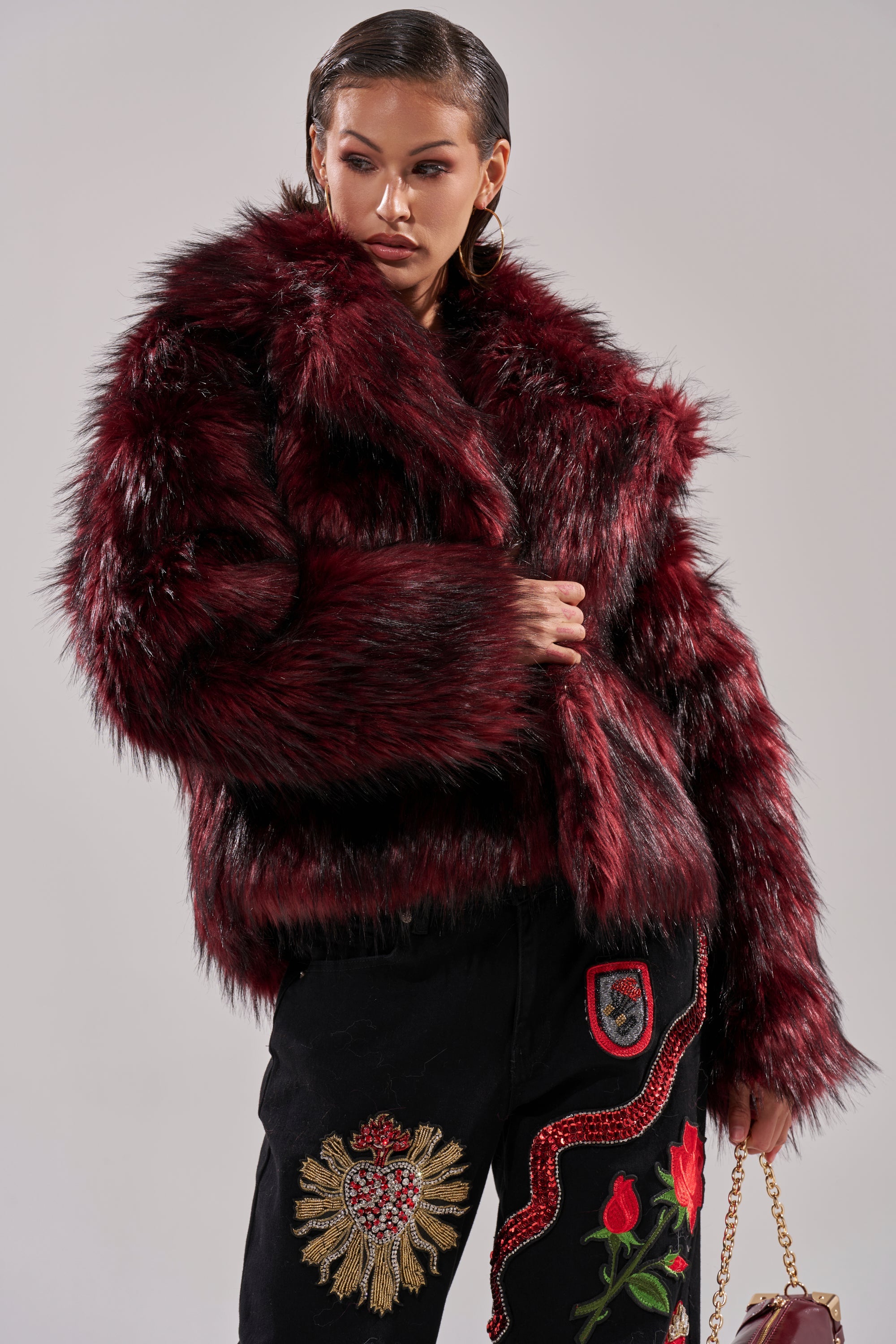 MICHIGAN AVE FAUX FUR