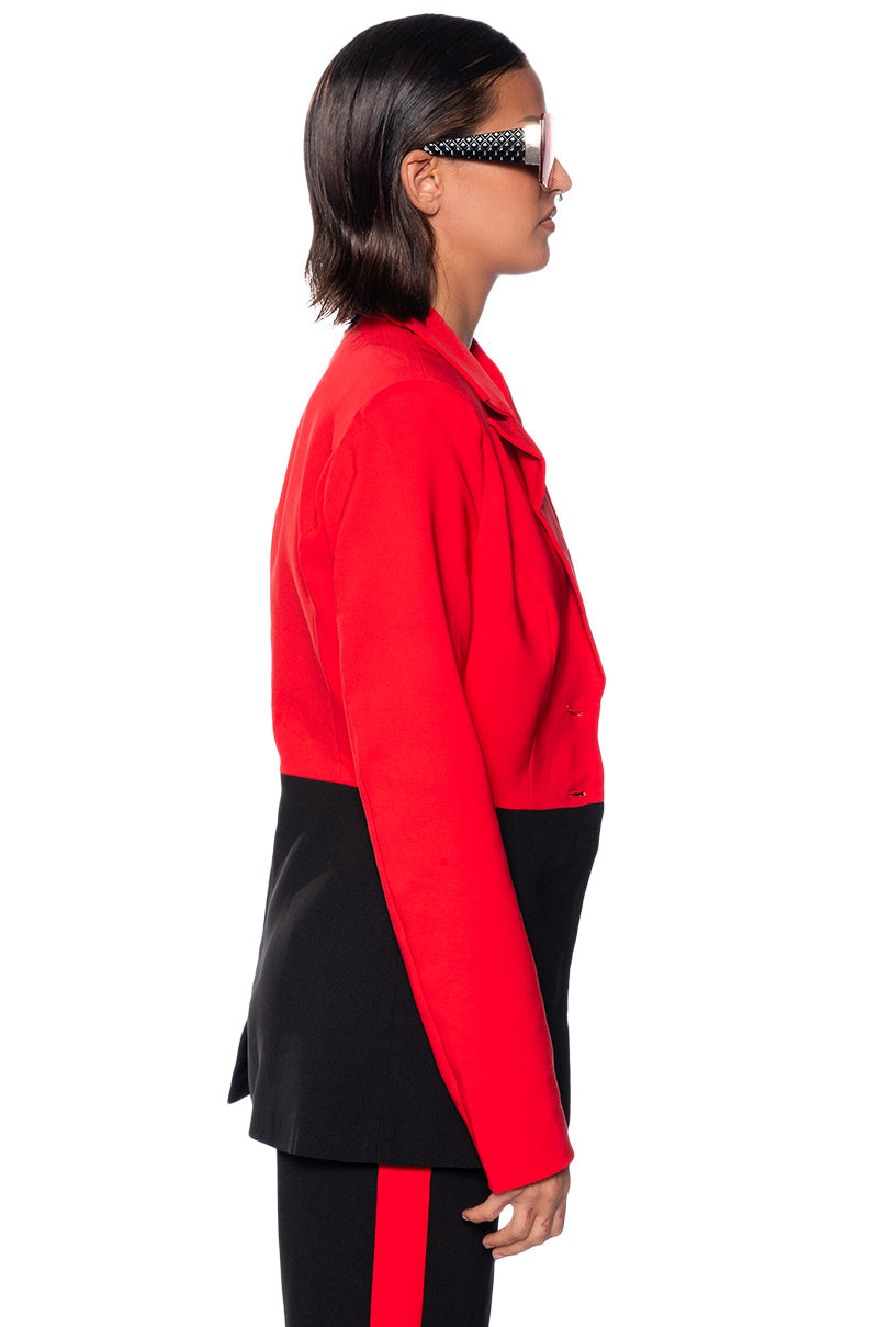 34TH STREET COLOR BLOCK BLAZER