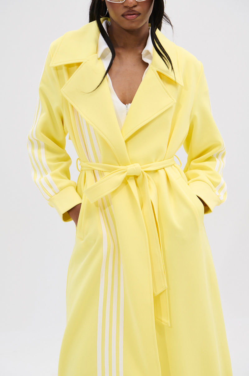 MIMOSA TULLE TRIM TRENCH