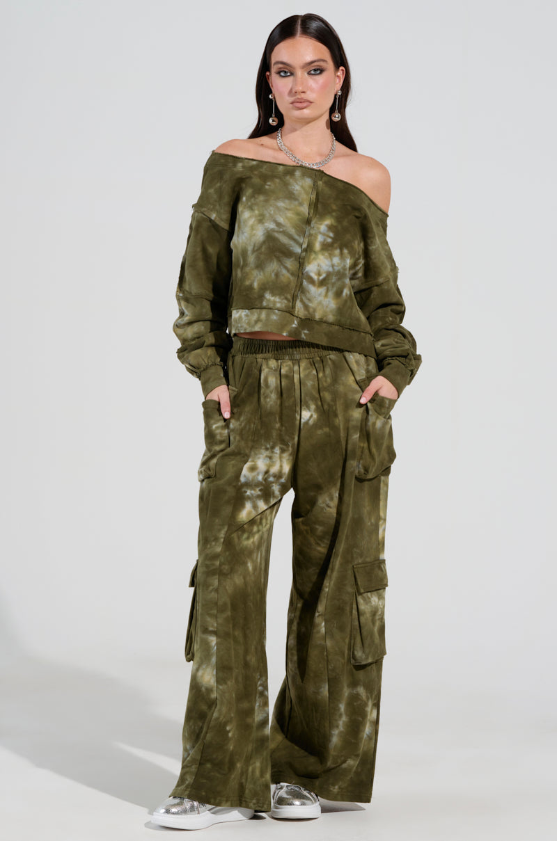 NINA CARGO SWEATPANT