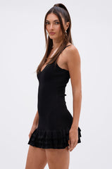 RUFFLE QUEEN MINI DRESS