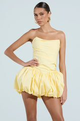 SPRING IS IN THE AIR POPLIN MINI DRESS