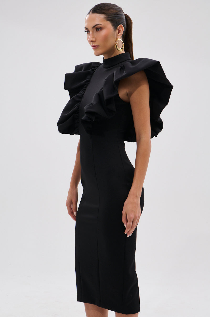 TRUTH BE TOLD MIDI DRESS