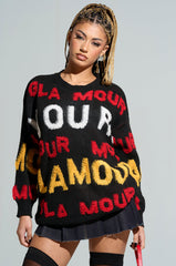 GLAMOUR OVERSIZED SWEATER