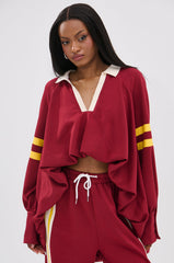 GAME OVER V-NECK SWEATER