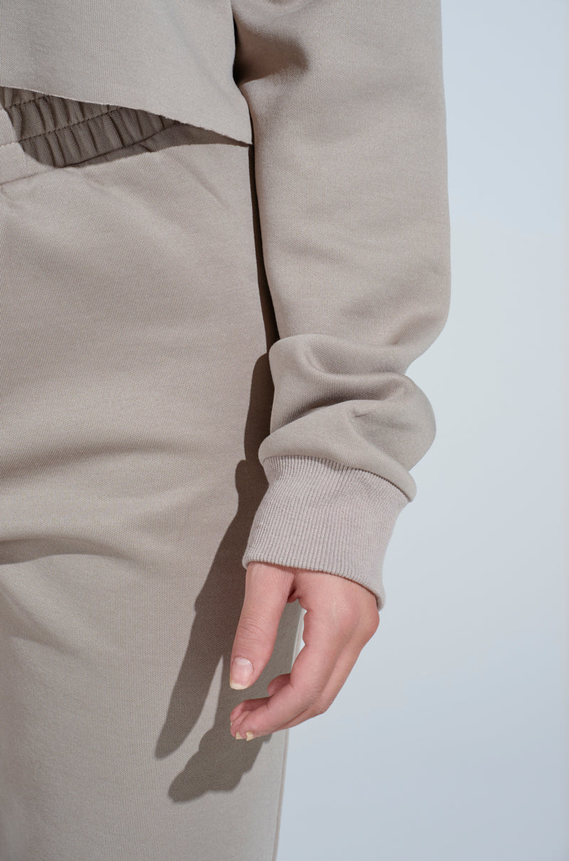 SOURCE UNKNOWN CROPPED SWEATSHIRT